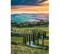 Ravensburger 12001208 - Val d'Orcia, Tuscany - 1000 pieces jigsaw puzzle - Puzzle for adults and kids age 14 years up, nature puzzle, landscape jigsaw