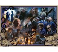 Ravensburger 12001228 - AT Wednesday - 1000 pieces jigsaw puzzle - Puzzle for adults and kids age 14 years up, Wednesday jigsaw, gift for Wednesday fans