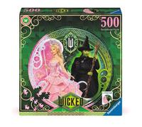 Ravensburger Wicked Act 1 Film - Circular Shaped 500 Piece Jigsaw Puzzle for Adults and Kids Age 10 Years Up