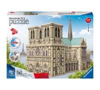 Ravensburger 12523 Notre Dame, 324pc 3D Jigsaw Puzzle, 34,2x16,4x25,8cm