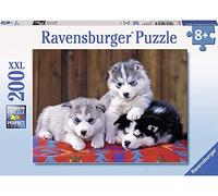 Ravensburger - 12823 Cute Huskies 200-Piece Jigsaw Puzzle