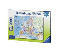 Ravensburger 12841 Map of Europe Jigsaw Puzzle 200 Pieces