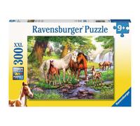 Ravensburger 12904 Horses by The Stream 300 Piece Puzzle for Kids - Every Piece is Unique Pieces Fit Together Perfectly