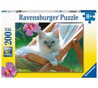 Ravensburger 13289 Children's Puzzle - White Kitten - 200 Pieces Puzzle for Children from 8 Years