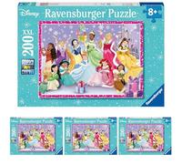 Ravensburger 13385 Disney Princess Christmas Jigsaw Puzzle for Kids Age 8 Years Up-200 Pieces XXL (Pack of 4)