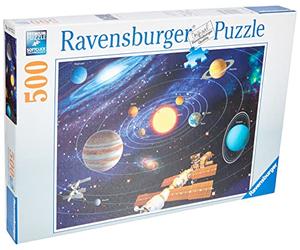 Ravensburger 14775 Puzzle 500 Solar System, Multicoloured, One Size