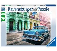 Ravensburger - 1500 Pieces Car Puzzle Cuba Gift Idea for Her or Him Adult Puzzle