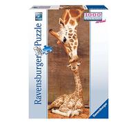 Ravensburger 15115 Panoramic Jigsaw Puzzle 'Giraffe: The First Kiss' 1000 Pieces