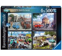 Ravensburger Jigsaw Puzzle Happy Days Collection No.2 Days Out 4 x 500 Pieces Age 10+