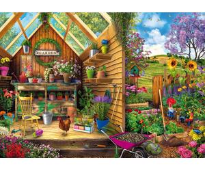 Ravensburger 16787 Garden House Tin Jigsaw Puzzle, Multicolor (US IMPORT)