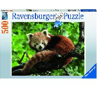 Ravensburger 17381 Puzzle 500 Pieces Adorable Red Panda Softclick Technology