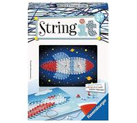 Ravensburger 18035 String it Mini Vehicle - Creative Thread Pictures with Aeroplane and Rocket, for Children from 5 Years