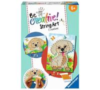Ravensburger 18243 BeCreative String Art Dogs Creative Thread Pictures with Cute Puppies for Children from 6 Years
