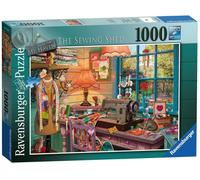 Ravensburger 19766 The Sewing Shed 1000 Piece Jigsaw Puzzle