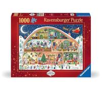 Ravensburger 2024 Christmas Jigsaw Puzzle - 1000 Pieces for Adults and Kids Age 12 Years Up - Santa's Workshop - Special Edition