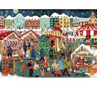 Ravensburger 2024 Christmas Market 1000 Piece Jigsaw Puzzle for Adults and Kids Age 12 Years Up - Special Edition