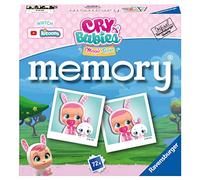 Ravensburger 20619 Memory Cry Babies, Memory Game for Kids and Families, Recommended Age 4+, 76 Playing Cards
