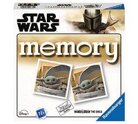 Ravensburger 20671 - The Mandalorian Memory Star Wars, the classic game for all Star Wars fans, memory game for 2-8 players from 4 years