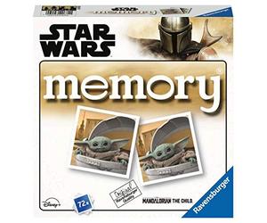 Ravensburger 20671 - The Mandalorian Memory Star Wars, the classic game for all Star Wars fans, memory game for 2-8 players from 4 years