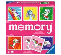 Ravensburger - 20999 Memory® Unicorns - The Classic Game for Unicorn Fans - Memory Game for 2-8 Players from 3 Years