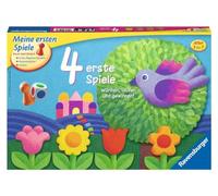 Ravensburger 21417 4 "First Four Games" Game | Game for 2-6 players, 4 board games for the little ones, gift for boys and girls