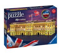 Ravensburger 216pc 3D Jigsaw Puzzle Buckingham Palace Night Edition