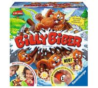 Ravensburger 22246 9 "Billy Biber" Game | Game for 1-4 players, skill game for quiet hands, gift for boys and girls