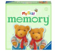 Ravensburger - 22376 - My First Memory Teddys, Memory and Search Game with Extra Large Picture Cards in Teddy Shape for Children from 2 Years