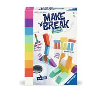 Ravensburger 22473 Make 'n' Break Around the World Board Game for the Whole Family, Game for Adults and Children from 7 Years, for 2-5 Players