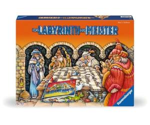Ravensburger 22474 Labyrinth of Masters - The Master Version of the Crazy Labyrinth for 2-4 People, Board Game from 9 Years
