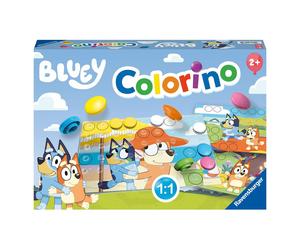 Ravensburger 22684 Bluey Colorino - Farb-Steckspiel für Kinder ab 2 Jahre, Klass