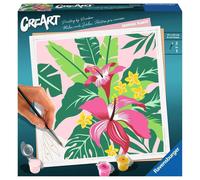 Ravensburger 23728 CreArt-Paint by Numbers 23728-Tropical Plants-fro (US IMPORT)