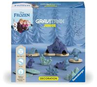 Ravensburger 23861 GraviTrax Junior Extension Disney Frozen, Marble Run for Children from 3 Years, with Toy Figures from the World of Frozen, Toy from 3 Years, White, Blue