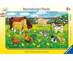 Ravensburger 24060461 Frame Jigsaw Puzzle | Girl or boy from 3 years old - high-quality puzzle - thick and durable cardboard