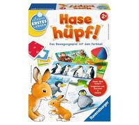 Ravensburger 24735 6 "Rabbit Jump" Game | Game for 1-4 players, movement game for the little ones, playing first learning, gift for boys and girls
