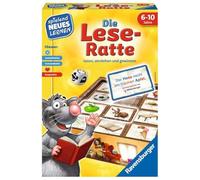 Ravensburger 24956 The Reading Rat, Playing and Learning for Children, Educational Game for Children from 6-10 Years, Playful Learning for 1-4 Players, Birthday Gifts