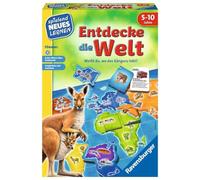 Ravensburger 24990 - Discover the World - Play and Learn for Children, Educational Game for Children from 5-10 Years, Playful Learning for 2-4 Players