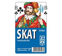 Ravensburger 27003 3 "French Picture Skat Card Game with Clear Case