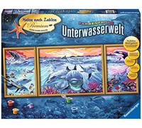 Ravensburger 28954 7 "Colorful Underwater World Paint by Numbers Kit