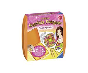 Ravensburger 29734 Flower power, mini mandala designer