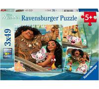 Ravensburger 3-in-1 Kids Jigsaw Puzzle - Disney Moana 2