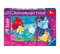 Ravensburger 3 x 49pc Puzzles Disney Princess Adventure