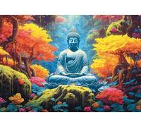 Ravensburger - 300 Piece Moment Puzzle - Peace Buddha - Multicolor - Beginner - Adults 10+