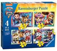 Ravensburger 3099 Paw Patrol The Movie, Kids Age 3 Years Up, 4 in Box (12, 16, 20, 24 Pieces)