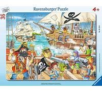 Ravensburger 36-Piece Jigsaw Puzzle Pirate Battle for Ages 4 and Up 06165 5from