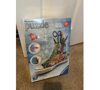 Ravensburger Graffiti Shoe 3D Jigsaw Puzzle for Kids Age 8 Years Up - 108 Pieces Pencil Pot - No Glue Required