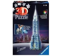 216Pc Ravensburger Night Edition Chrysler Building 3D Jigsaw Puzzle