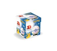 Ravensburger 3D Puzzle Ball - Pokémon Heal Ball - Ages 6+ | 54 Peices, Pokémon, No Glue Required, Creative Craft Construction Kits for Kids & Adults