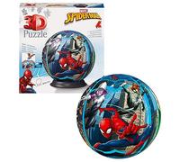 Ravensburger 3D Puzzle Ball - Spider-Man - Ages 6+, 72 Pieces | 72 Piece Spiderman 3D Puzzle for Children from 6 Years Old Marvel Collection Fun Toy Gift