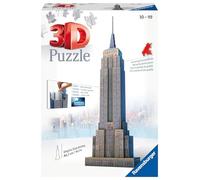Ravensburger 3D Puzzle Empire State Building 216 Pieces Finished Size: 47cm Tall